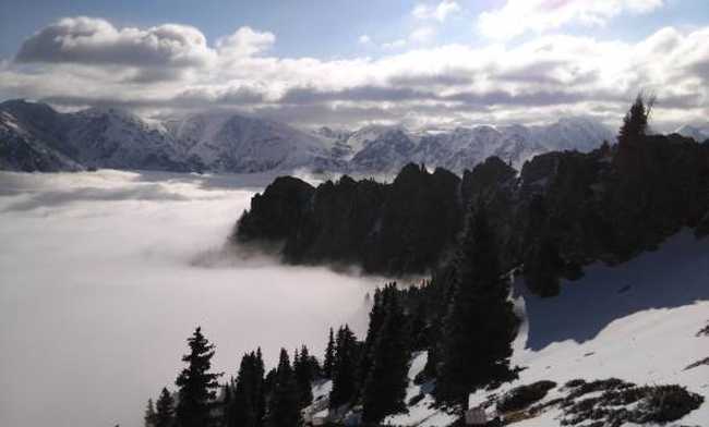 新疆天山天池马牙山观景点,图四