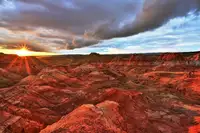 新疆昌吉火烧山