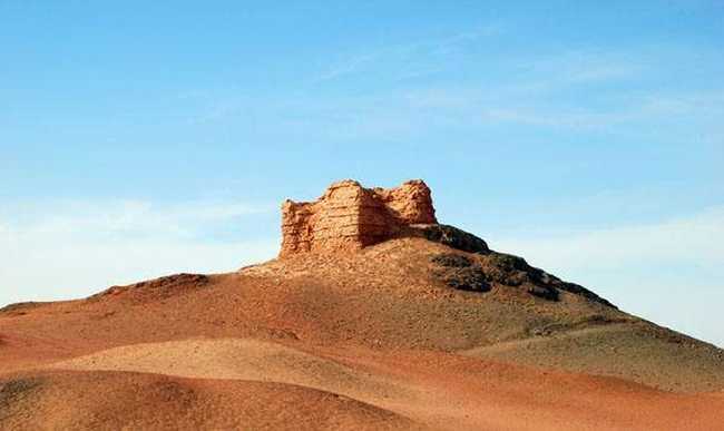 新疆哈密絲路烽燧,圖二