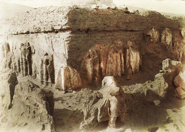 新疆和田丹丹乌里克遗址,图二