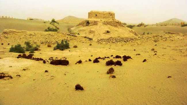 新疆和田约特干遗址,图三