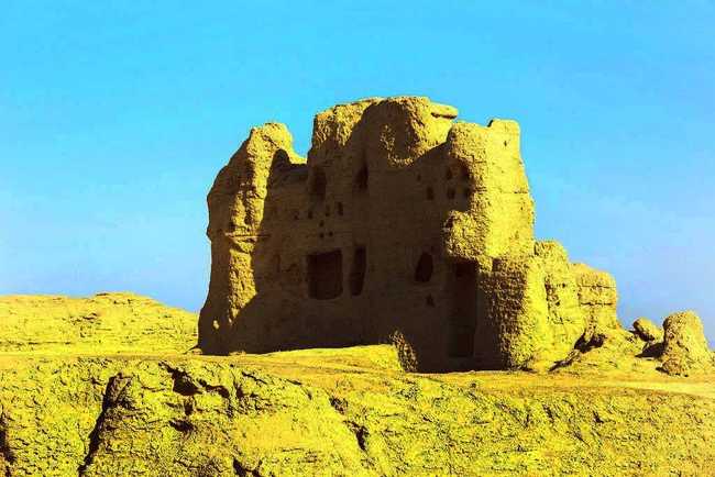 新疆和田喀拉墩古城,图二