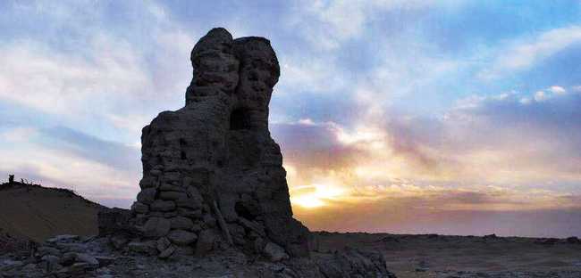 新疆和田尼雅遗址,图三