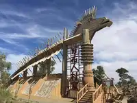 新疆库尔勒罗布人村寨