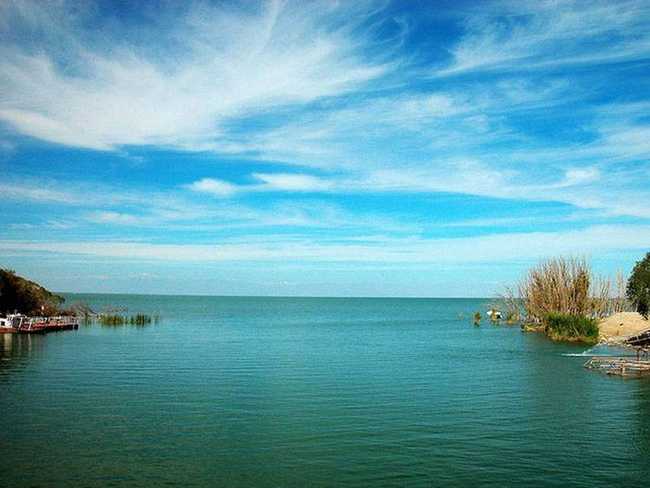 新疆库尔勒博斯腾湖,图一