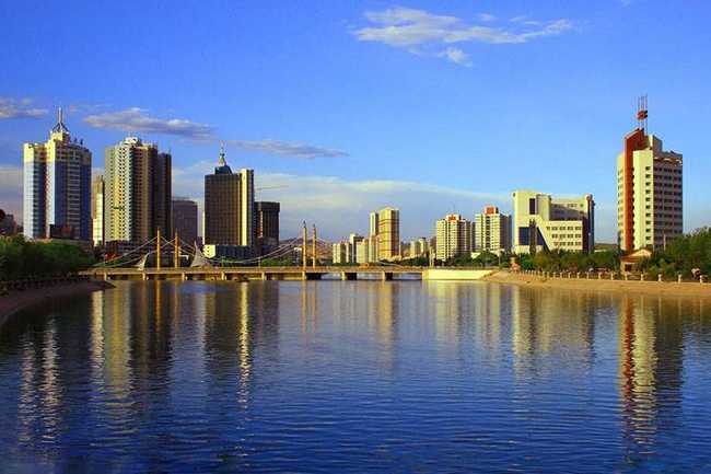 新疆库尔勒孔雀河,图一