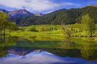 新疆库尔勒巩乃斯森林公园