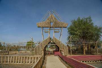 新疆库尔勒罗布人村寨,图二