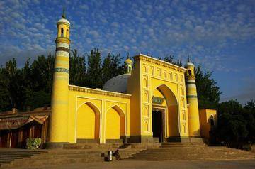 新疆喀什艾提尕尔清真寺,图一