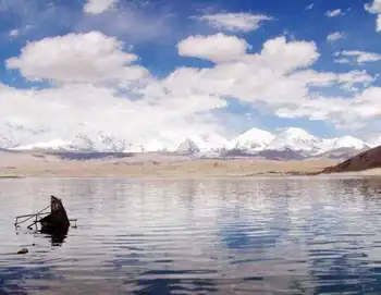 新疆喀什卡拉库里湖,图一