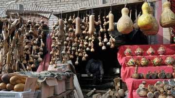 新疆喀什职业艺人街,图一