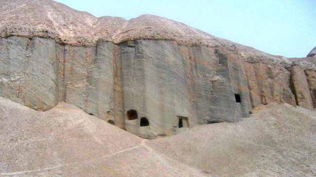 新疆喀什棋盘千佛洞,图二