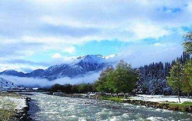 新疆塔城乌苏温泉,图一