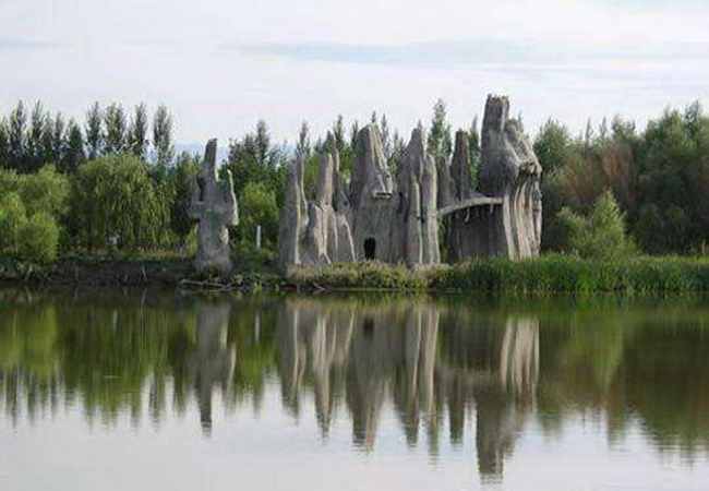 新疆塔城沙湾县三道河子林场森林公园,图二