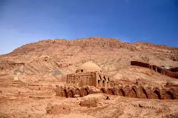 新疆吐鲁番鄯善县吐峪沟景区,图二