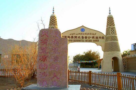 新疆吐鲁番沙漠植物园,图一