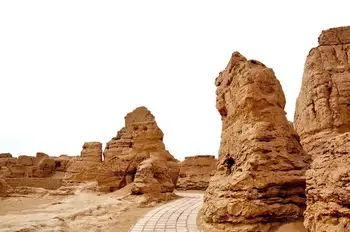 新疆吐鲁番交河故城,图一