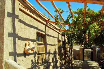 新疆吐鲁番维吾尔古村,图三