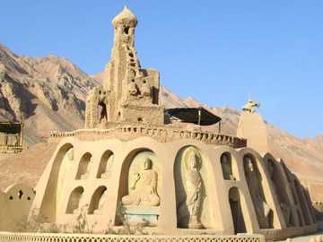 新疆吐鲁番万佛宫,图二