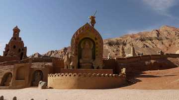 新疆吐鲁番万佛宫,图三