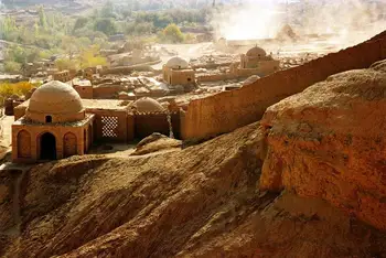 新疆吐鲁番干沟奇景,图二