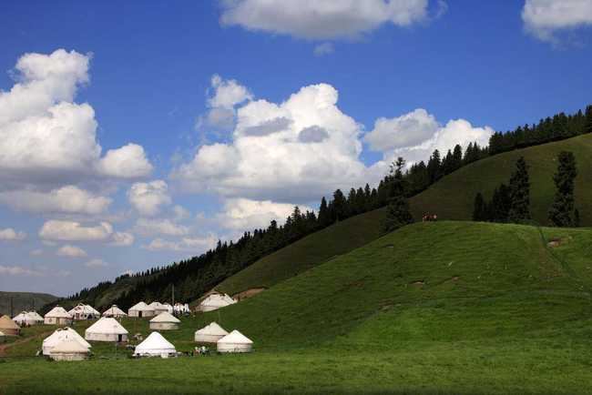 新疆乌鲁木齐白杨沟,图一