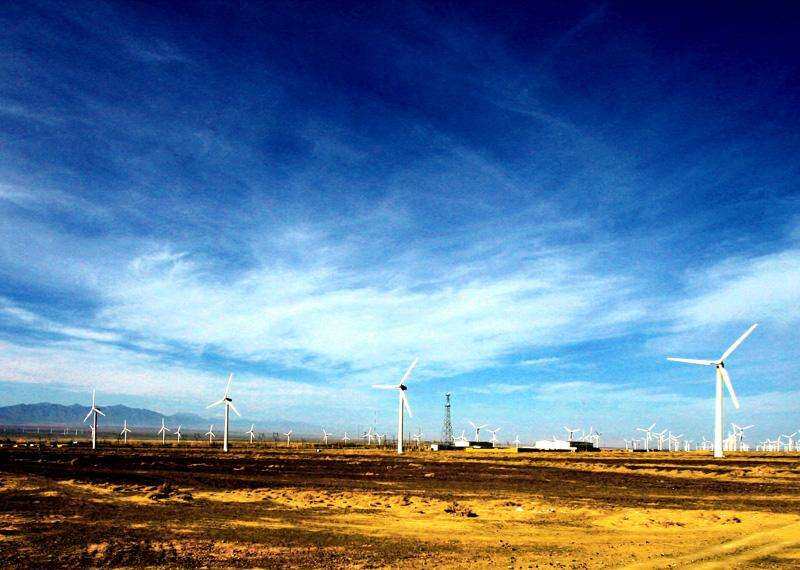 新疆乌鲁木齐达坂城风力发电站,图一