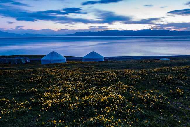 新疆伊犁阿克库勒湖,图三