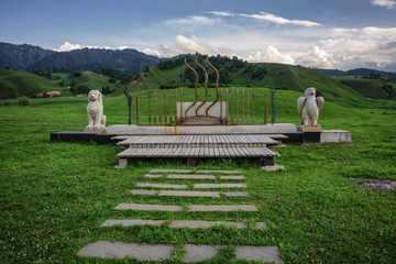 新疆伊犁乌孙古墓,图三