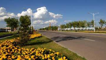 新疆伊宁城市海景,图三