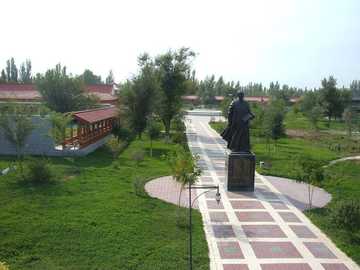 新疆伊犁察布查尔锡伯自治县锡伯民俗风情园,图一