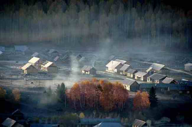 新疆行吟(７)：童话般的禾木村,图七