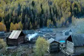 新疆行吟(７)：童话般的禾木村,图十三