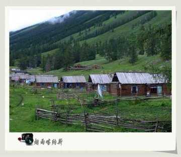 烟雨喀纳斯,图一