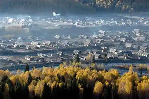 新疆行吟(７)：童话般的禾木村