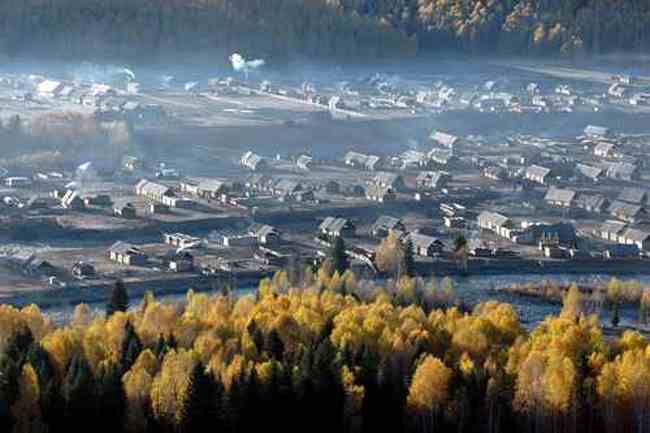 新疆行吟(７)：童话般的禾木村,图八