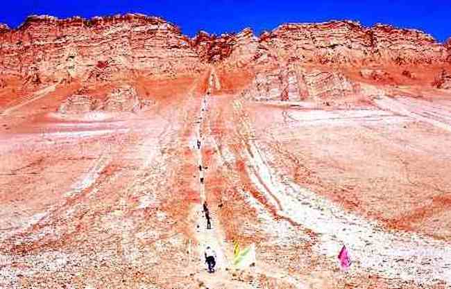 火焰山风景,图二