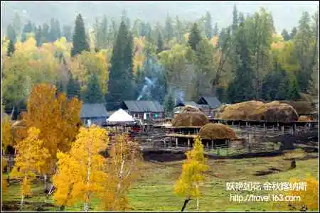 美丽宁静古村-图瓦村