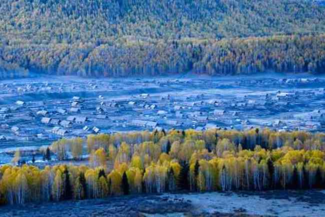 新疆行吟(７)：童话般的禾木村,图十五