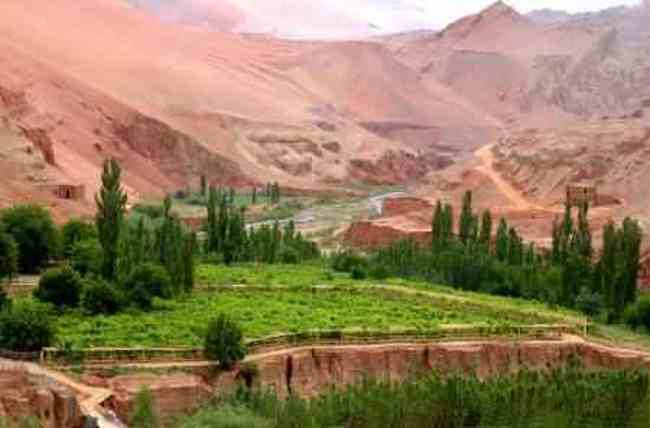 火焰山风景,图三