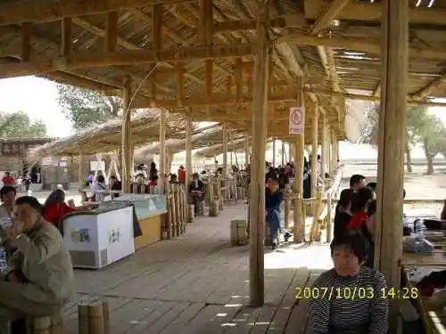 心旷神怡的罗布人村寨