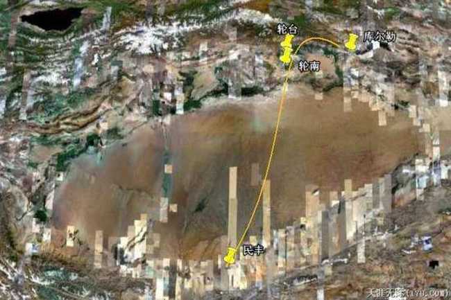 穿越塔克拉玛干(上),图一