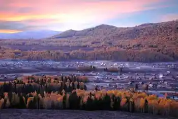 新疆行吟(７)：童话般的禾木村,图二