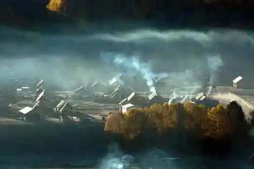 新疆行吟(７)：童话般的禾木村