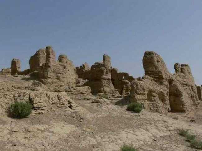 吐鲁番交河故城,图七