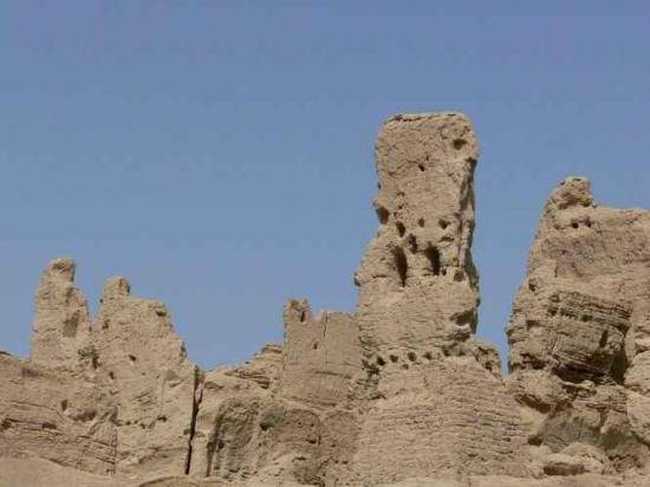 吐鲁番交河故城,图六