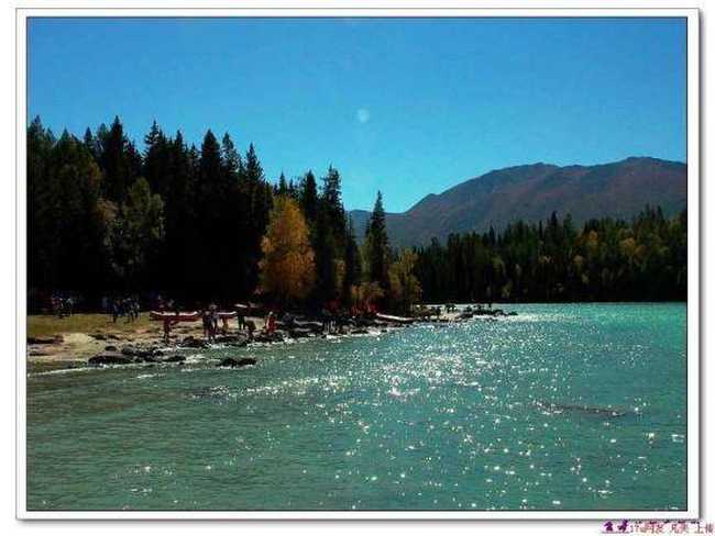 星光灿烂的喀纳斯湖,图十八