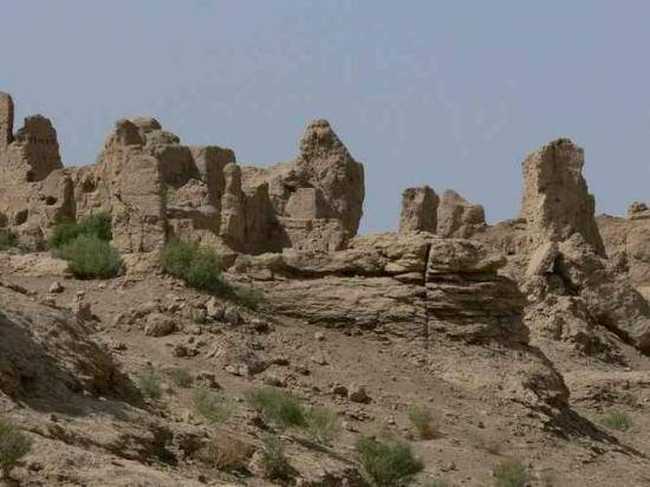 吐鲁番交河故城,图五