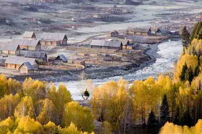 新疆行吟(７)：童话般的禾木村,图六