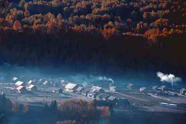 新疆行吟(７)：童话般的禾木村,图四